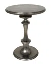 Peyton Lane Turned Style Accent Table In Black