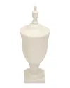 Peyton Lane Updated Traditional Ceramic White Urn