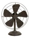 PEYTON LANE PEYTON LANE VINTAGE FAN METAL SCULPTURE
