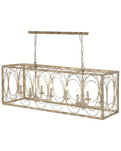 Peyton Lane Vintage Metal Gold Chandelier