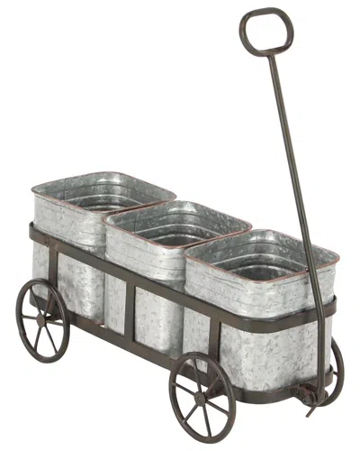 PEYTON LANE PEYTON LANE WAGON METAL PLANTER