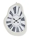 Peyton Lane Wall Clock In White
