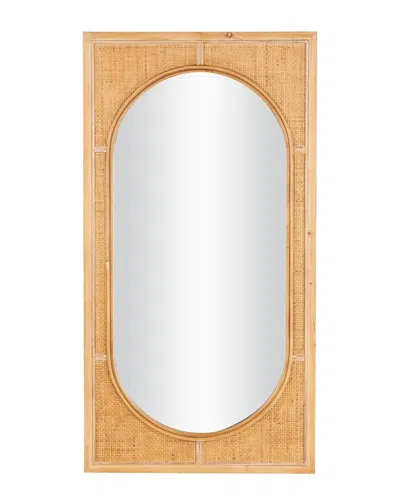 Peyton Lane Wall Mirror In Brown