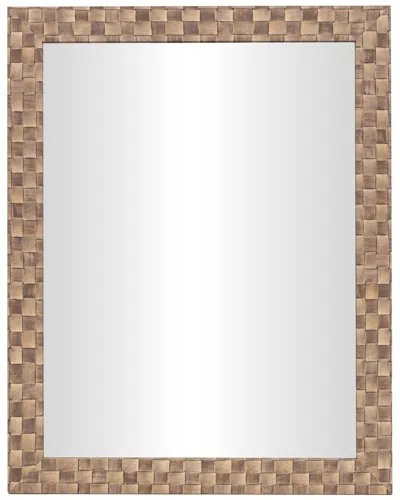 Peyton Lane Wall Mirror In Brown
