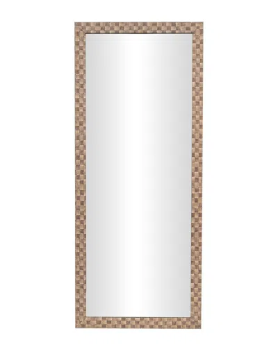 Peyton Lane Wall Mirror In Brown