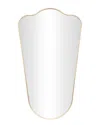 Peyton Lane Wall Mirror In Brown