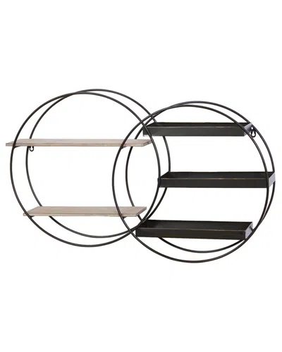 Peyton Lane Wall Shelf In Black