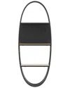 Peyton Lane Wall Shelf In Black