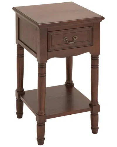 Peyton Lane Wood Accent Table In Brown