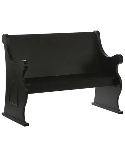 Peyton Lane Wood Farmhouse Bench
