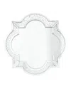 Peyton Lane Wood Glam Wall Mirror In Silver