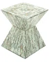 Peyton Lane Wood Inlay Accent Table