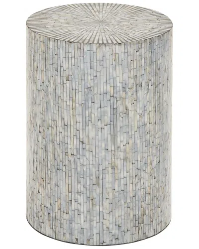 Peyton Lane Wood Inlay Accent Table