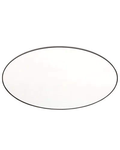 Peyton Lane Wood Oval Wall Mirror