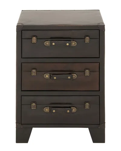Peyton Lane Wood Side Cabinet In Brown