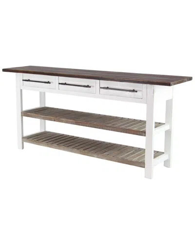 Peyton Lane Wood Table In Brown