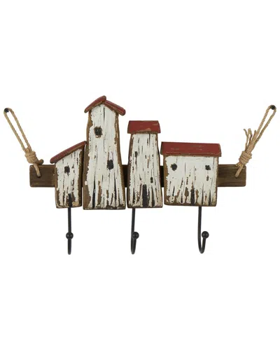 Peyton Lane Wood Wall Hook In Multi