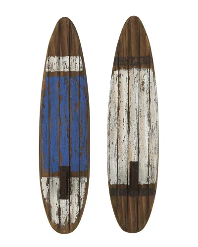 Peyton Lane Wood Wall Hook Set In Multi
