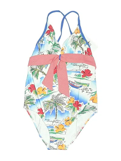 Pre-owned Pez D'or One Piece Swimsuit In Blue