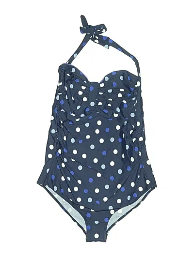 Pre-owned Pez D'or One Piece Swimsuit In Blue