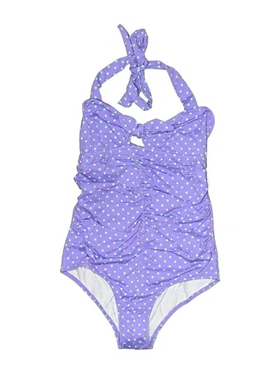 Pre-owned Pez D'or One Piece Swimsuit In Purple