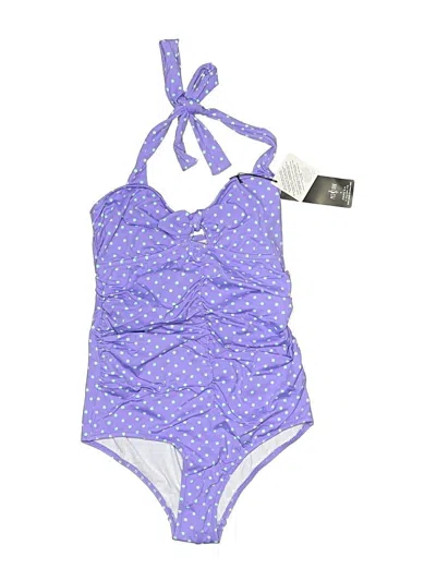 Pre-owned Pez D'or One Piece Swimsuit In Purple