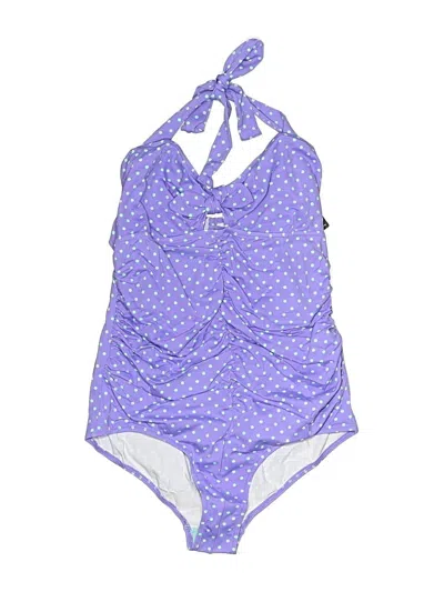 Pre-owned Pez D'or One Piece Swimsuit In Purple