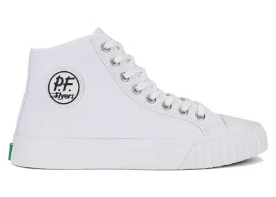 Pre-owned Pf Flyers Men's  Center Hi Sneakers In White