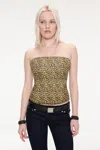 Pf25 Libra Corset In Brown