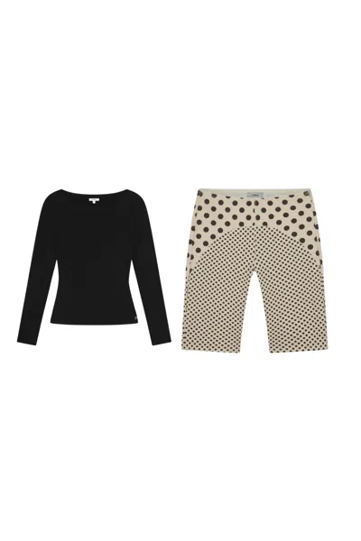 Pf26 Amelia Top + Jane Short In Blue
