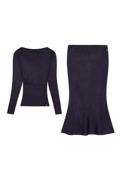 Pf26 Emily Top + Aimee Skirt In Black