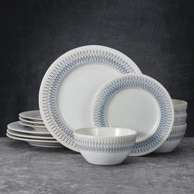 Pfaltzgraff Casey 12-piece Stoneware Dinnerware Set, Service For 4 In Assorted