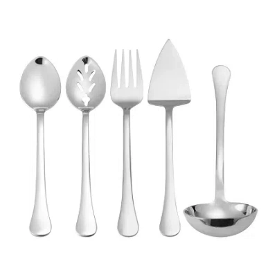 Pfaltzgraff Cora 5-pc. Hostess Set In Silver