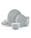 Pfaltzgraff Felicity 12-pc Dinnerware Set, Service For 4 In Gray