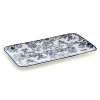 Pfaltzgraff Gabriela 14.75 In. Rectangular Serving Platter In Blue;white