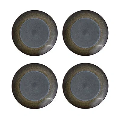 Pfaltzgraff Monroe Gray 16-piece Stoneware Dinnerware Set, Service For 4