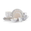 Pfaltzgraff Panama 16-piece Stoneware Dinnerware Set, Service For 4 In White