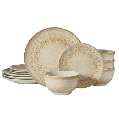 Pfaltzgraff Radiance 12-piece Dinnerware Set, Service For 4 In Beige