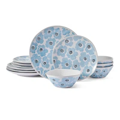 Pfaltzgraff Radiant Floral 12-piece Dinnerware Set, Service For 4 In Multi