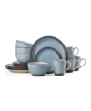 Pfaltzgraff Sadie Blue 16 Pc. Dinnerware Set, Service For 4 In Blue