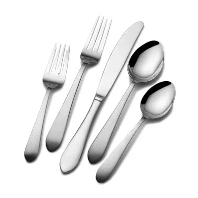 Pfaltzgraff Salisbury Satin 20-piece Stainless Steel Flatware Set, Service For 4