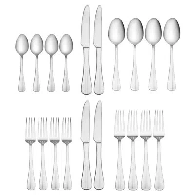 Pfaltzgraff Simplicity 20-piece Stainless Steel Flatware Set, Service For 4