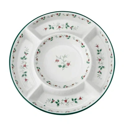 Pfaltzgraff Winterberry Chip And Dip Platter In Assorted