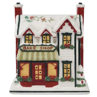 Pfaltzgraff Winterberry Led Bake Shop Holiday Décor In Multi