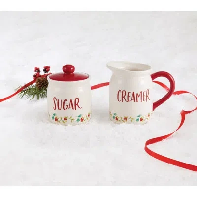 Pfaltzgraff Winterberry Sugar And Creamer Set In Multi