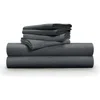 Pg Goods Luxe Soft 'n Smooth Tencel® Lyocell Sheet Set In Charcoal
