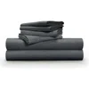 Pg Goods Pillow Guy Luxe Soft 'n Smooth Tencel® Lyocell Sheet Set In Charcoal