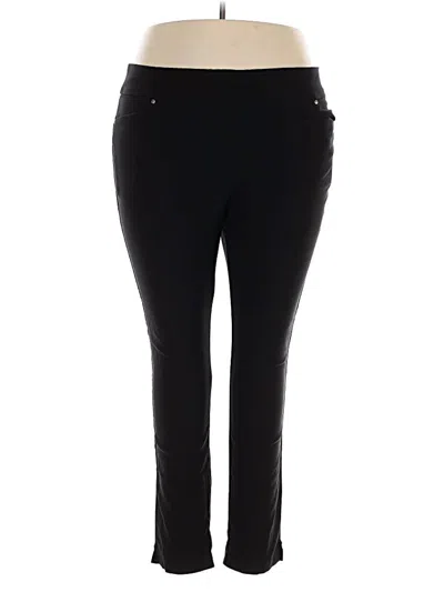 Pre-owned Pga Tour Active Pants In Black