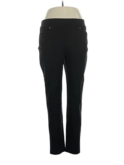 Pre-owned Pga Tour Active Pants In Black