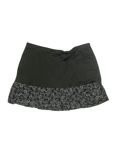 Pre-owned Pga Tour Active Skort In Black